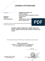 Ce Certificate UHS242