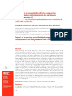 Vista de Impacto Del Procesamiento Sobre Los Compuestos Con Propiedades Antioxidantes de Dos Variedades de Maíz (Zea Mays L.)