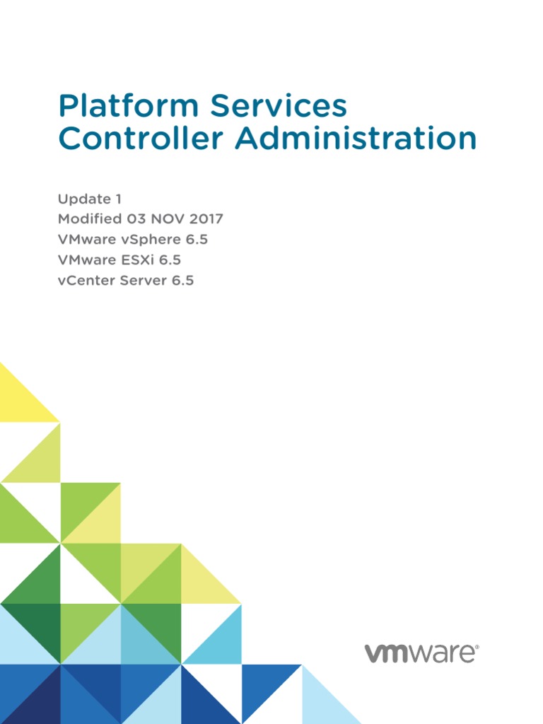 Vsphere Esxi Vcenter Server 651 Platform Services Controller Administration  Guide | PDF | Load Balancing (Computing) | Command Line Interface
