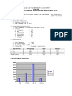 Hazard and Vulnerabilty Assessment 2015 Dpos Format