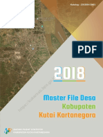 Master File Desa Kabupaten Kutai Kartanegara 2018