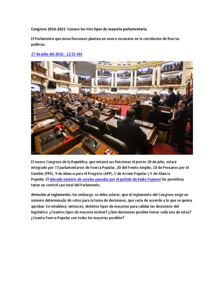 Mayoría Simple y Absoluta | PDF | Responsabilidad | Elecciones