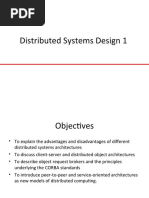 Distributed Systems Design 1