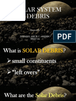 Solar System Debris - Report