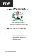 Attendance Management
