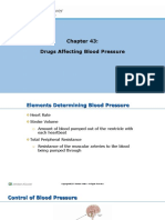 Chapter 43 Drugs Affecting Blood Pressure