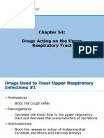 Chapter 54 Drugs Acting On The Upper Respiratory Tract