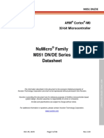 M051 Datasheet PDF