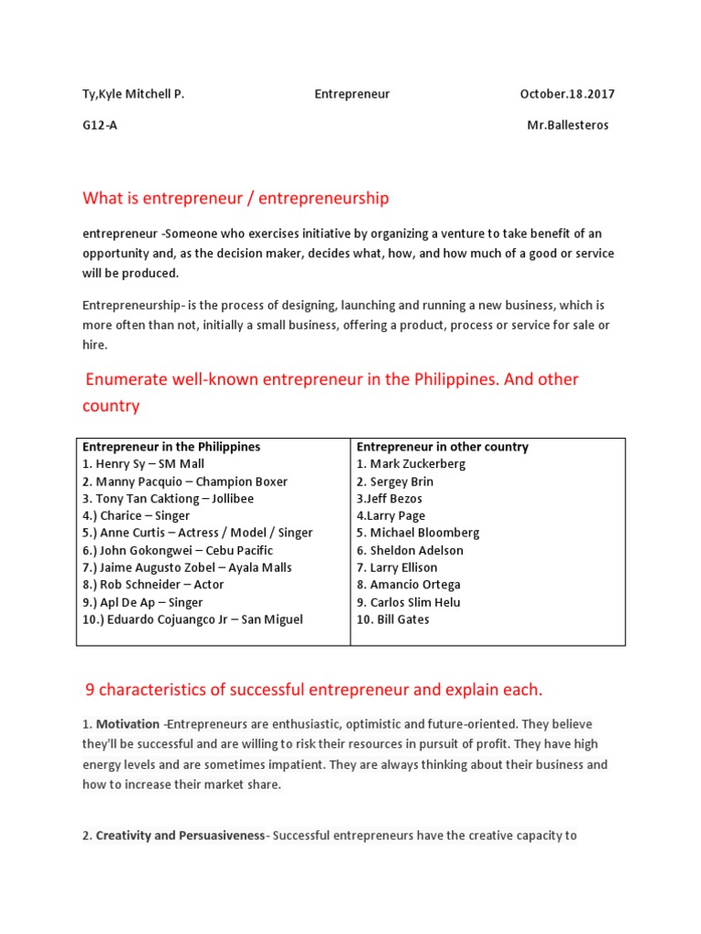 Entrepreneurship And Small And Medium-Sized Enterprises – UWNF