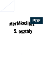 5.o.-Feladatgyűjtemény Mérték Váltás