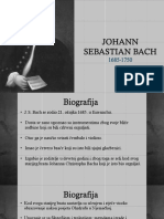 J S Bach