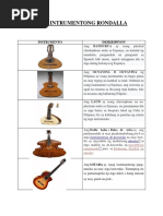 Mga Intrumentong Rondalla