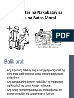 Mga Batas Na Nakabatay Sa Likas Na Batas