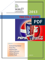 Pepsi and Coke - A Comparative Study