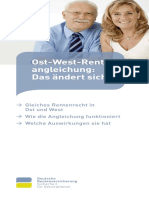 Ost West Rentenangleichung