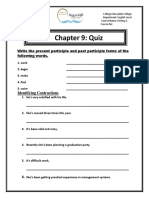 Chapter 9 Social Life Quiz