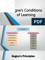 Gagne's Conditions of Learning (Lulu)