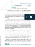 Decreto 222-2011 Xunta de Galicia