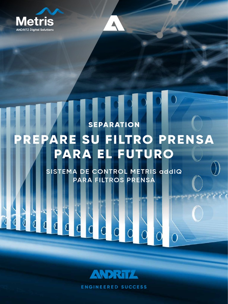Sistema de Control Metris addIQ | PDF | Filtración | Automatización