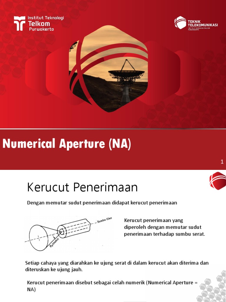 Memahami Numerical Aperture dalam Serat Optik | PDF