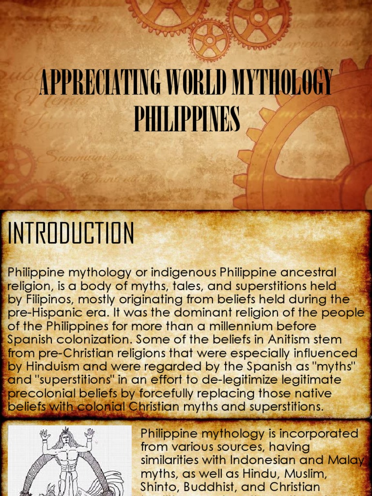 Appreciating World Mythology Philippines | PDF | Philippines