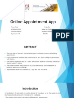 Online Appointment App