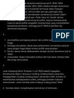 1.) Uraikan Secara Singkat Dinamika Demokrasi PD TH 1945-1959 PDF