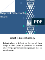 Chapter 4 Biotechnology and GMO
