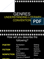 LESSON 2 Literary Genres