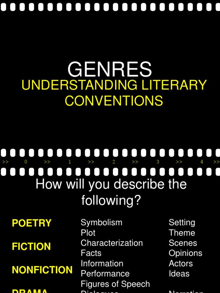 LESSON 2 Literary Genres PDF Genre Poetry
