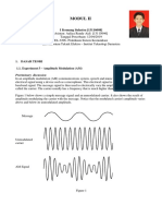 MODUL II: AM Modulation and Demodulation