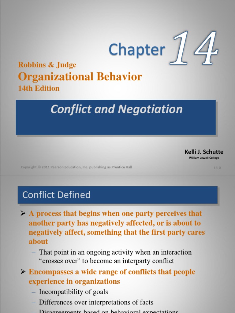 Conflict And Negotiation Pdf : A Case Study of Conflict Management and ...