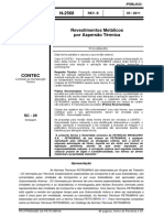 Revestimentos metálicos por aspersão térmica