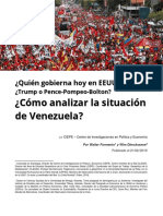 2019 02 21 Quien Gobierna Hoy en Estados Unidos. O Como Analizar La Situación en Venezuela