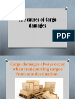The Causes of Cargo Damages