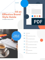 How To Create A Brand Style Guide - HubSpot & Venngage (EBOOK + TEMPLATES) PDF
