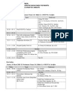 Jadwal Pembekalan Koas