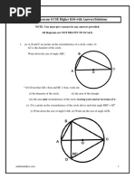 Circle Theorems Gcse Higher With Answers Mathsmalakisscom PDF