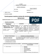 SESION-Construyamos Nuestras Normas de Convivencia para Vivir en DemocraciaPERSONAL