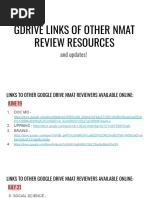 Ultimate NMAT Reviewer PDF | PDF | Test (Assessment) | Nature