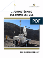 Informe Técnico Radar SSR-251