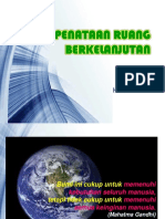 PENATAAN RUANG BERKELANJUTAN