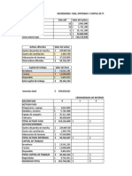 Inversion, Depreciacion y Amortizacion