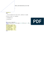 Este Comando Tiene Dos Variables y Cuatro Observaciones y Crea 1 Tabla