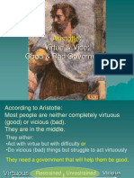 Aristotle Virtue and Government PP