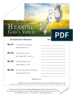 4 Keys To Hearing God's Voice