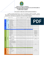 Matriz Curricular Curso de Musica Belo Jardim PDF