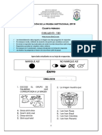 Prueba Final de Inglés 5d