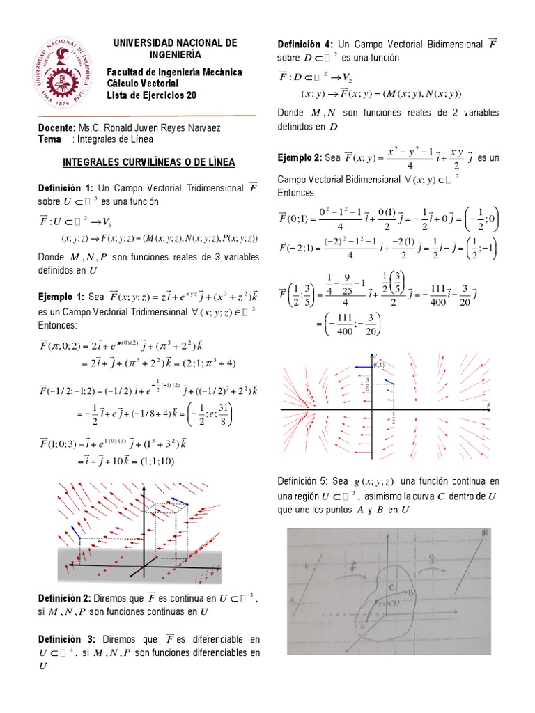 Guia Integrales Triples Pdf Curva Integral