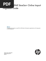 HP EVA To 3PAR StoreServ Online Import Migration Guide PDF